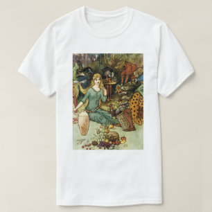 Kaufen Sie bei uns mit einer goldenen Kurve T-Shirt
