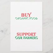 Kaufen Sie Bio Lebensmittel Flyer (Vorne)