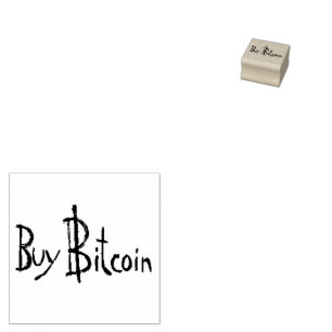 Kaufen Sie Bitcoin Original Schriftart selbstsücht Gummistempel