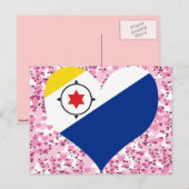 Kaufen Sie Bonaire Flag Postkarte (Vorne/Hinten)
