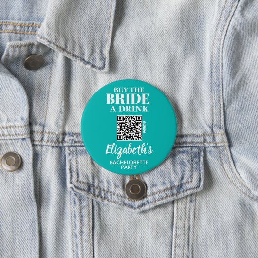 Kaufen Sie Brie A Drink Junggeselinnen-Abschied QR Button (Beispiel)