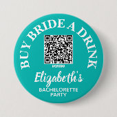 Kaufen Sie Brie A Drink Junggeselinnen-Abschied QR Button (Vorderseite)