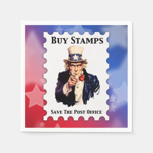 Kaufen Sie Briefmarke Rett der Post Serviette (Vorderseite)