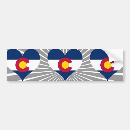 Kaufen Sie Colorado-Flagge Autoaufkleber (Vorne)