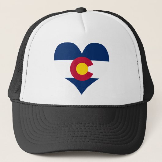 Kaufen Sie Colorado-Flagge Truckerkappe (Vorderseite)