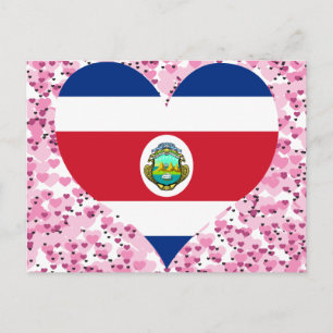 Kaufen Sie Costa Rica Flag Postkarte