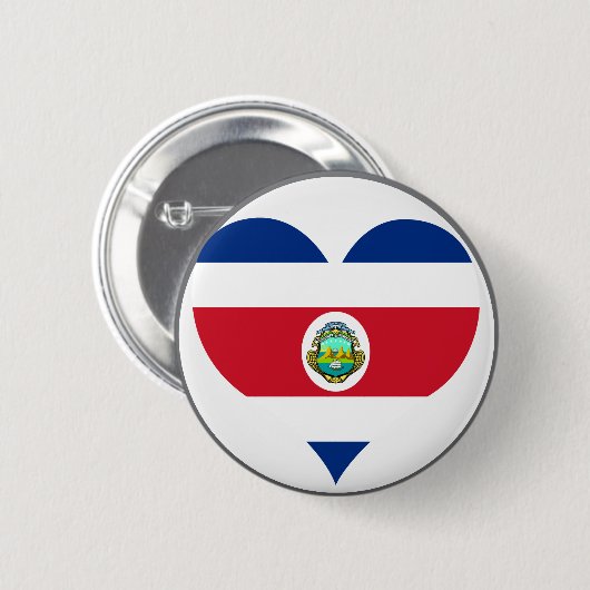 Kaufen Sie Costa Rica Flagge Button (Vorne & Hinten)