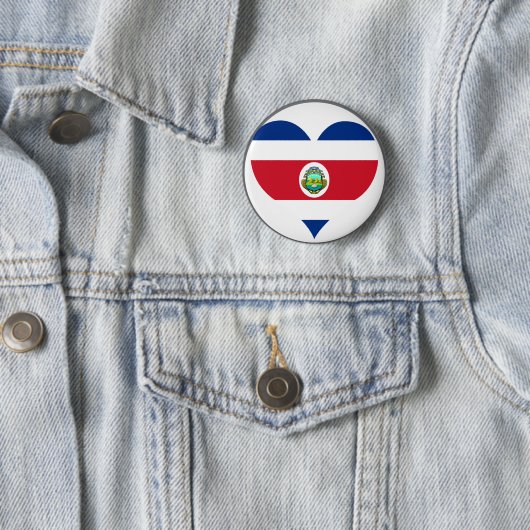 Kaufen Sie Costa Rica Flagge Button (Beispiel)