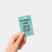 Kaufen Sie das Bride A Drink Abzeichen Ausweis (Handheld)