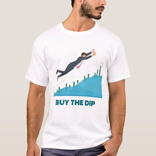 Kaufen Sie das Dip - Funny Stock Trader Design T-Shirt (Vorderseite)