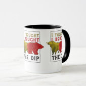 Kaufen Sie das Dip, Trading, Trader und Aktien Tasse (VorderseiteRechts)
