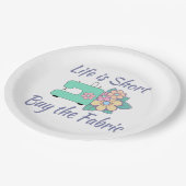 Kaufen Sie das Gewebe, Nähen, Quiltieren, Handwerk Pappteller (Schrägansicht)