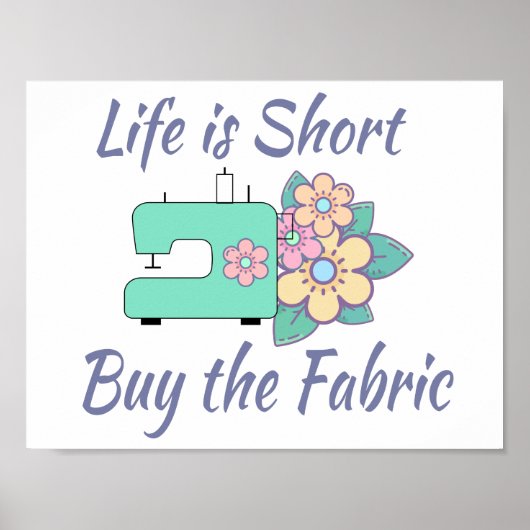 Kaufen Sie das Gewebe, Nähen, Steppen, Handwerk Poster (Vorne)