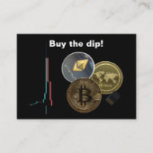 Kaufen Sie das Tauchen! Visitenkarte (Vorderseite)