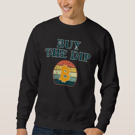 Kaufen Sie den Bitcoin-Krypto der Dip-Blockchain Sweatshirt (Vorderseite)