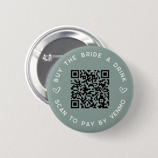 Kaufen Sie den Bride a Drink Junggeselinnen-Abschi Button (Vorne & Hinten)