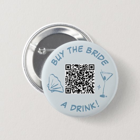 Kaufen Sie den Bride a Drink Junggeselinnen-Abschi Button (Vorne & Hinten)