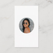 Kaufen Sie den Bride einen Drink QR Code mit Foto Begleitkarte (Rückseite)