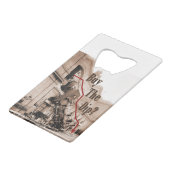 Kaufen Sie den Dip Stock Market Spaß Geldkarten Flaschenöffner (Rückseite Schrägansicht)