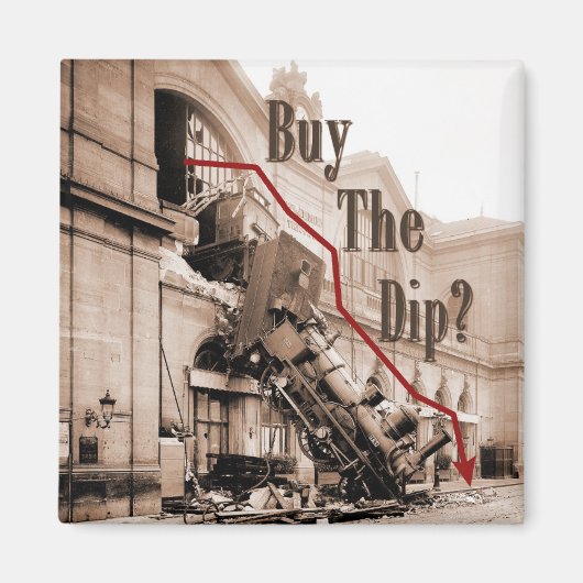 Kaufen Sie den Dip Stock Market Spaß Magnet (Vorne)