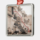 Kaufen Sie den Dip Stock Market Spaß Ornament Aus Metall (Links)