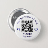 Kaufen Sie den "Groom a Drink Simple" Button (Vorne & Hinten)