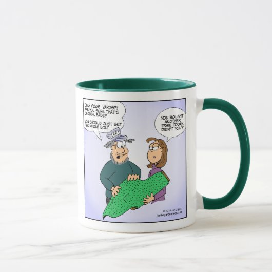 Kaufen Sie den Zug - Tasse für Schienen-Fans (Rechts)