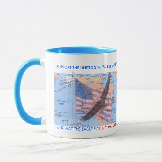 KAUFEN Sie die AMERIKANISCHE besonders Tasse (Links)