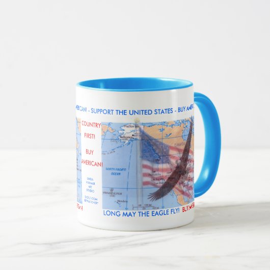 KAUFEN Sie die AMERIKANISCHE besonders Tasse (VorderseiteRechts)