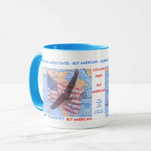 KAUFEN Sie die AMERIKANISCHE besonders Tasse (Vorderseite Links)