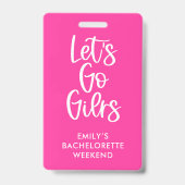 Kaufen Sie die Braut ein Getränk QR Code Rosa Bach Ausweis (Rückseite)