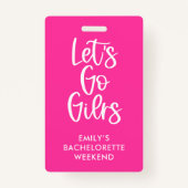 Kaufen Sie die Braut ein Getränk QR Code Rosa Bach Ausweis (Rückseite)