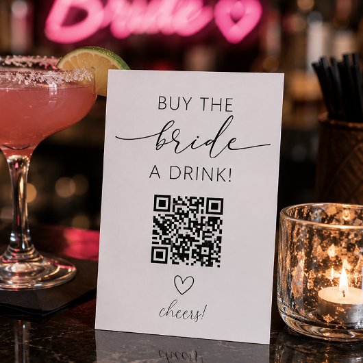 Kaufen Sie die Bräute-QR-Code-Umschließkarte Begleitkarte