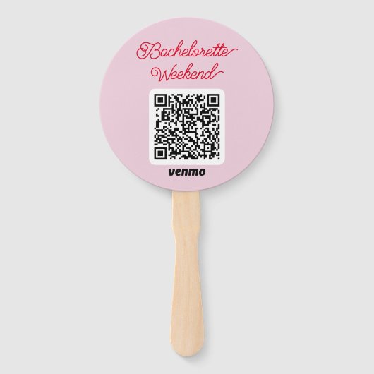 Kaufen Sie die Bride a Drink Bachelorette Fächer (Rückseite)