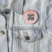 Kaufen Sie die Bride A Drink QR Code Button (Beispiel)