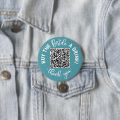 Kaufen Sie die Bridge A Drink QR Code Rosa Bachelo Button (Beispiel)