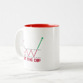 Kaufen Sie die Dip-Tasse Zweifarbige Tasse (Vorderseite Links)