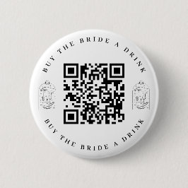 Kaufen Sie die Schaltfläche Bride a Drink Bachelor Button