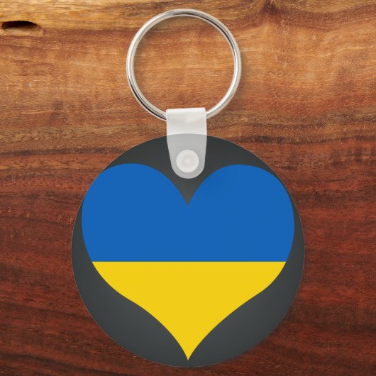 Kaufen Sie die Ukraine-Flagge Schlüsselanhänger (Vorderseite)