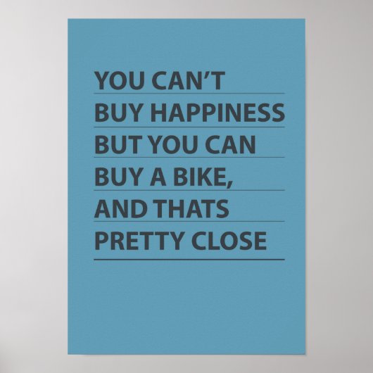 Kaufen Sie ein Fahrrad Poster (Vorne)