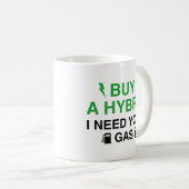 Kaufen Sie ein Hybrid Ich brauche Ihr Gas Kaffeetasse (VorderseiteRechts)