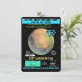 Kaufen Sie ein Ticket zum Mond ! Wohnfläche für Ra Karte (Stehend Vorderseite)