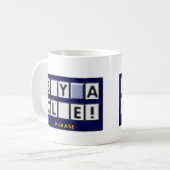 Kaufen Sie eine Clue-Tasse Kaffeetasse (Vorderseite Links)