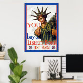 Kaufen Sie eine Freiheitsanleihe ~ Vintages WW1 Po Poster (Heimbüro)