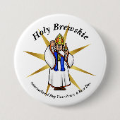 Kaufen Sie einen Priester an einem Bier Day Button (Vorderseite)