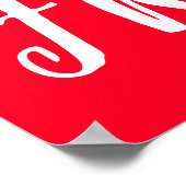 Kaufen Sie eins kostenlos, Red Retail BOGO Verkauf Poster (Ecke)