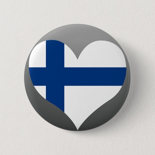 Kaufen Sie Finnland-Flagge Button (Vorderseite)