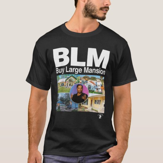 Kaufen Sie große Herrenhäuser BLM T Shirt T Shirt (Vorderseite)