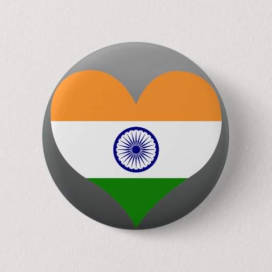 Kaufen Sie Indien-Flagge Button (Vorderseite)
