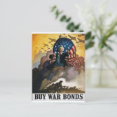 Kaufen Sie Kriegsanleihen! Postkarte (Stehend Vorderseite)
